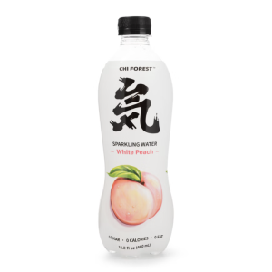 元气森林 白桃味苏打气泡水 Chi Forest Sparkling Water Beverage (white peach flavor)